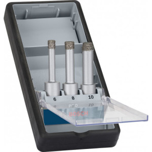 Bosch Coffret de forets a sec PRO Ceramic dry, 6x33, 8x33, 10x33 mm, 3 piec 2608587145