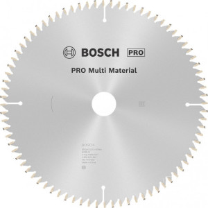 Bosch Lame de scie circulaire PRO Multi Material, 254 x 30 x 3,2 mm; 80 2608640450