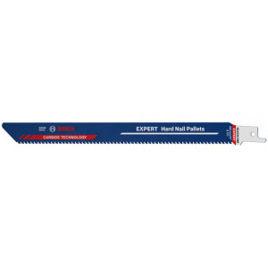 Bosch Lame de scie sabre EXPERT &amp;#039;Hard Nail Pallets&amp;#039; S 1122 CHM 10 pces 2608900388