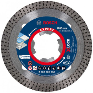 Bosch Disque a tronçonner diamanté X-LOCK EXPERT HardCeramic 85x1,6x7mm 2608900656