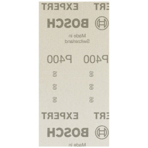 Bosch Abrasif réticulé EXPERT M480, 93 x 186 mm, G 400, 50 pieces 2608900760
