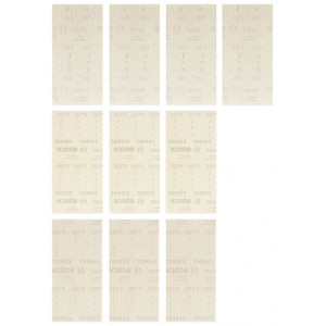 Bosch Boîte d&amp;#039;abrasifs réticulés EXPERT M480 93 x 186 mm 10 pces 2608901206
