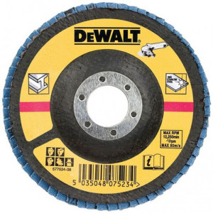 DeWALT DT3310-QZ Disque a lamelles type 27 - grain 80, 125 mm, 1pcs