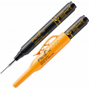 PICE Pica-Ink Marqueur pour trous profonds, noir 150/46