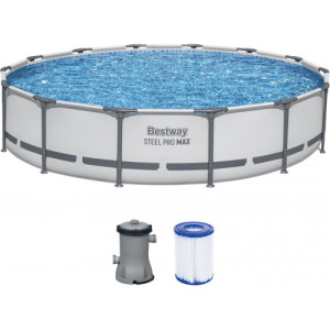BESTWAY Steel Pro Max Piscine hors sol ronde, 427 x 84 cm 56595