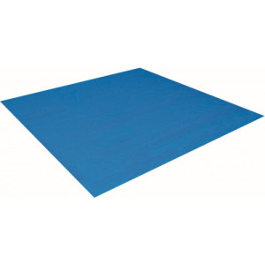 BESTWAY Flowclear Tapis de sol carré pour piscine hors sol 488 x 488 cm 58003