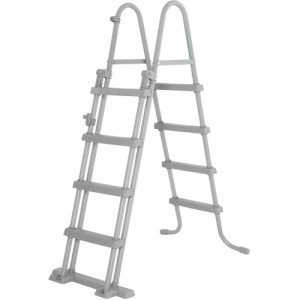 BESTWAY Echelle de sécurité 2 x 4 marches pour piscine hauteur 122 cm 58331