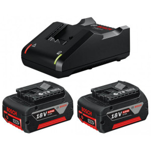 Bosch 2 batteries GBA 18V 4.0Ah + GAL 18V-40 1600A019S0