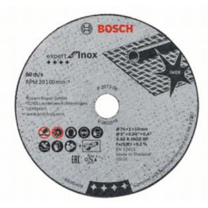 Bosch Disque a tronçonner expert for inox A 60 R inox 2608601520
