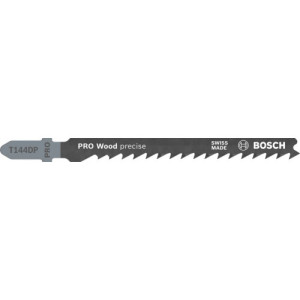 Bosch Lame de scie sauteuse PRO Wood precise T144DP, 100 mm, 3 pieces 2608633A31