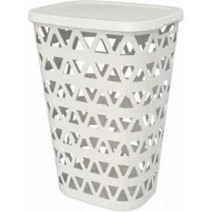 Curver OCEANA 55L Panier a linge 42,6 × 34,5 × 60,1 cm, beige 00520-885
