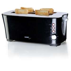 DOMO-ELEKTRO DOMO Grille-pain a fentes longues, 1350 W, DO961T