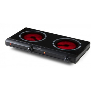 DOMO-ELEKTRO DOMO Réchaud vitroceramique 2 feux 2500w, DO339KP