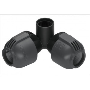 Gardena Sprinklersystem Raccord d&amp;#039;angle 25 mm x 20/27 femelle 2764-20