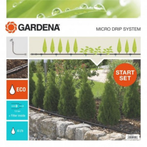 Gardena Mds Kit d&amp;#039;arrosage goutte-a-goutte pour rangées de plantes S 13010-20