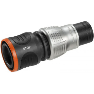 Gardena Premium Raccord d&amp;#039;arrosage aquastop 13 mm (1/2&amp;quot;) - 15 mm 18253-50