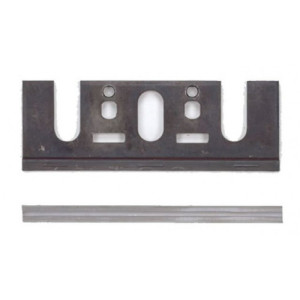 HiKOKI 750472 Jeu de 2 plaques d&amp;#039;adaptation avec 2 lames HM réversibles 82 mm