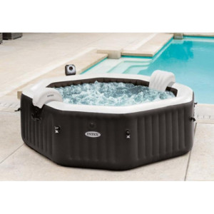 INTEX Jet &amp;amp; Bubble Spa Deluxe Octagon Whirlpool 28458