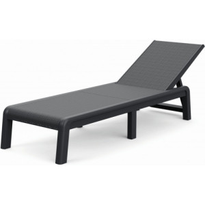 KETER ATLAS Chaise longue, 187,5 x 58 x 29 cm, graphite 17213627