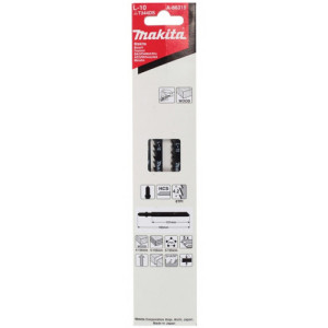 Makita A-86315 Les lames de scie sauteuse L-10 151 mm, lot de 5 pieces