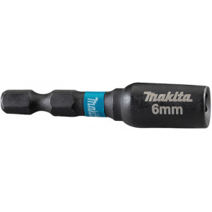 Makita B-66824 Clé a douille 6mm 1/4&amp;quot; Impact Black, SW6, 50mm