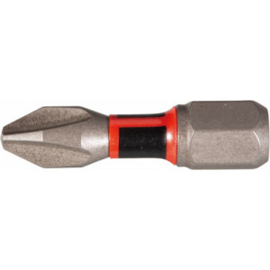 Makita E-03137 Embouts Impact Premier 25 mm PHILLIPS (PH), Hexa 1/4&amp;#039;&amp;#039;