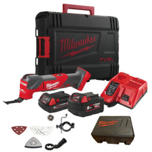 Milwaukee M18 FMT-0X Multi-tool (1x5,0Ah/1x2,0Ah) HD Box 4933478493