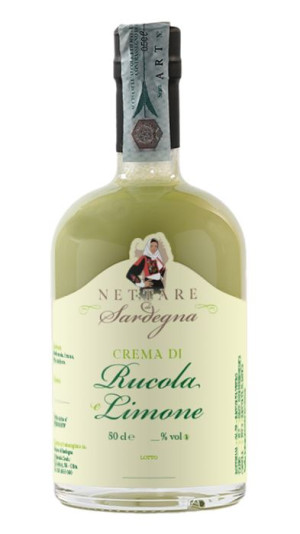 Nettare di Sardegna - Liquorificio Crudu Crema di rucola e limone (bottiglia 50 cl)