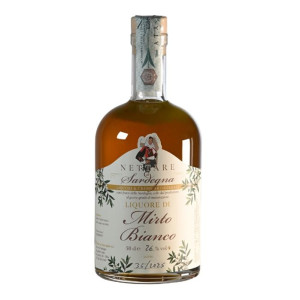 Nettare di Sardegna - Liquorificio Crudu Liquore di mirto bianco (bottiglia 50 cl)