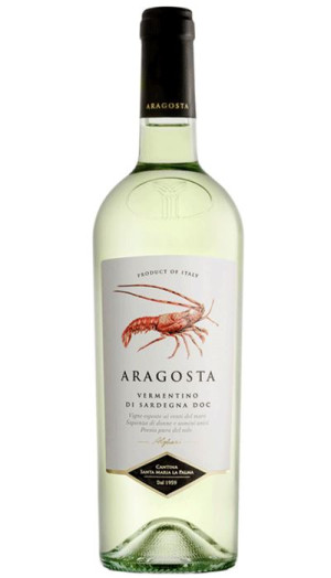 Cantina Santa Maria La Palma ARAGOSTA - Vermentino di Sardegna DOC 2025 (bottiglia 75 cl)