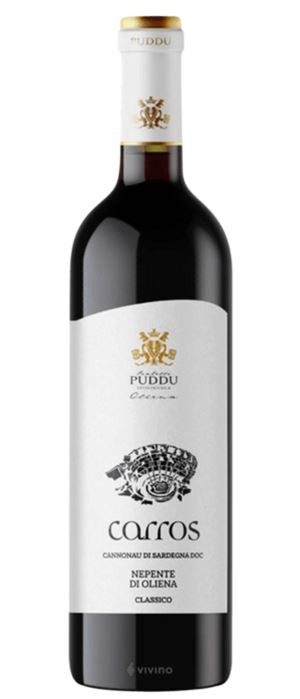 F.lli Puddu CARROS - Cannonau di Sardegna DOC Nepente di Oliena classic 2021 (bottiglia 75 cl)