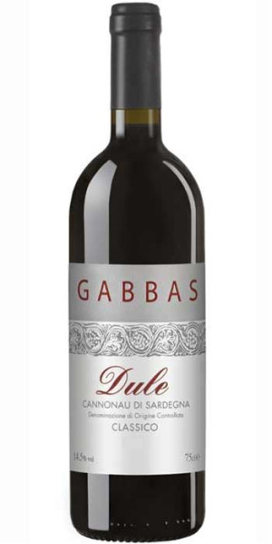Cantina Giuseppe Gabbas Dule - Cannonau di Sardegna DOC Classico 2018 (bottiglia 75 cl)