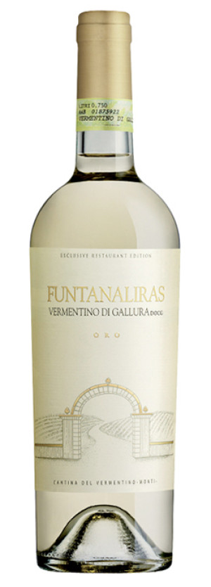 Cantina Sociale del Vermentino Funtanaliras ORO - Vermentino di Gallura DOCG 2025 (bottiglia 75 cl)
