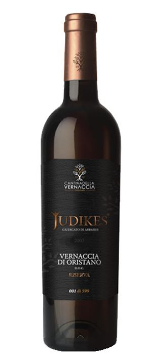 Cantina del Rimedio JUDIKES - Vernaccia di Oristano DOC RISERVA 2008 (bottiglia 50 cl)