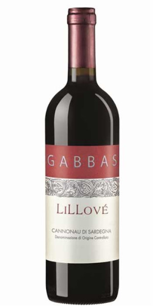 Cantina Giuseppe Gabbas Lillovè - Cannonau di Sardegna DOC 2024 (bottiglia 75 cl)