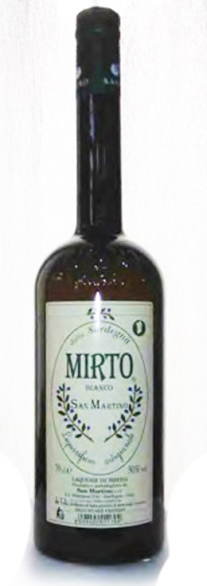 San Martino Mirto BIANCO - Liquore di mirto (bottiglia 70 cl)