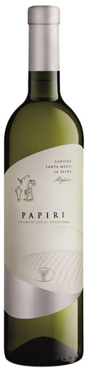 Cantina Santa Maria La Palma I Papiri Vermentino di Sardegna DOC 2025 (bottiglia 75 cl)
