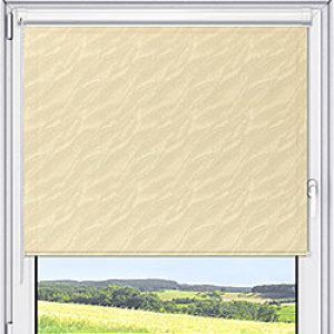 Roleta w kasecie żakardowa aqua - Light Yellow / mechanizm Biały