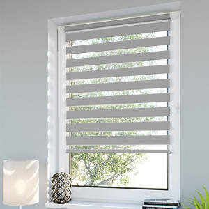 Roleta Nowoczesna w kasecie • kolor Brązowy • na wymiar • montaż bezinwazyjny • z prowadnicami
