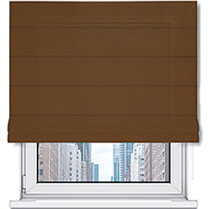 Roleta Rzymska CANVAS PREMIUM - Cappuccino / mechanizm Biały