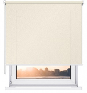 Roleta wewnętrzna screen na wymiar - Beige screen / mechanizm Biały