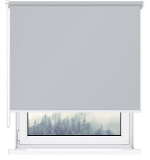 Roleta wewnętrzna screen na wymiar - Grey screen / mechanizm Brązowy