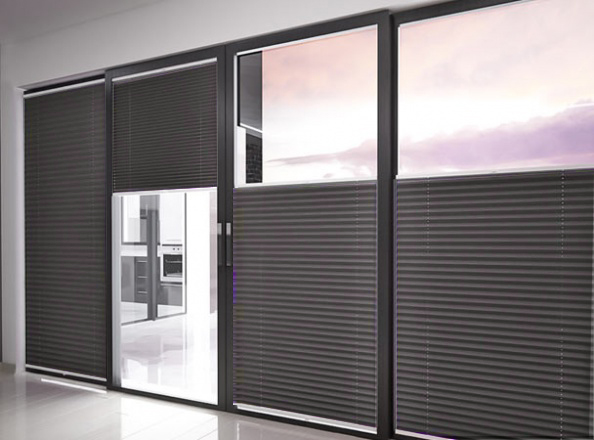 Roleta plisowana termoizolacyjna premium luxury thermo - Conto / mechanizm Biały