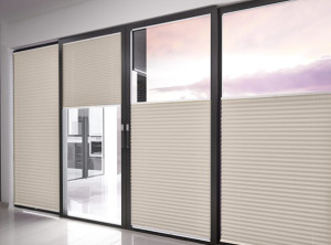 Roleta plisowana termoizolacyjna premium luxury thermo - Soprano / mechanizm Orzech