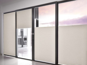 Roleta plisowana termoizolacyjna premium luxury thermo - Toledo / mechanizm Brąz