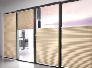 Roleta plisowana termoizolacyjna premium luxury thermo - Viti / mechanizm Dąb Złoty
