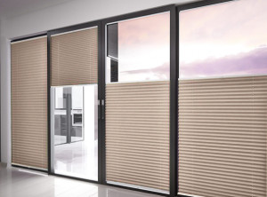 Roleta plisowana termoizolacyjna premium luxury thermo - Angeli / mechanizm Antracyt
