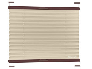 Plisa plaster miodu soft - Latte / mechanizm Brąz