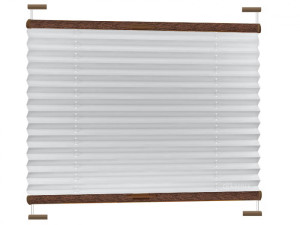 Plisa plaster miodu soft - Grey / mechanizm Orzech