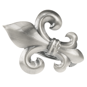 Klamerki ozdobne / LILIA  Klamerka Ozdobna chrom mat